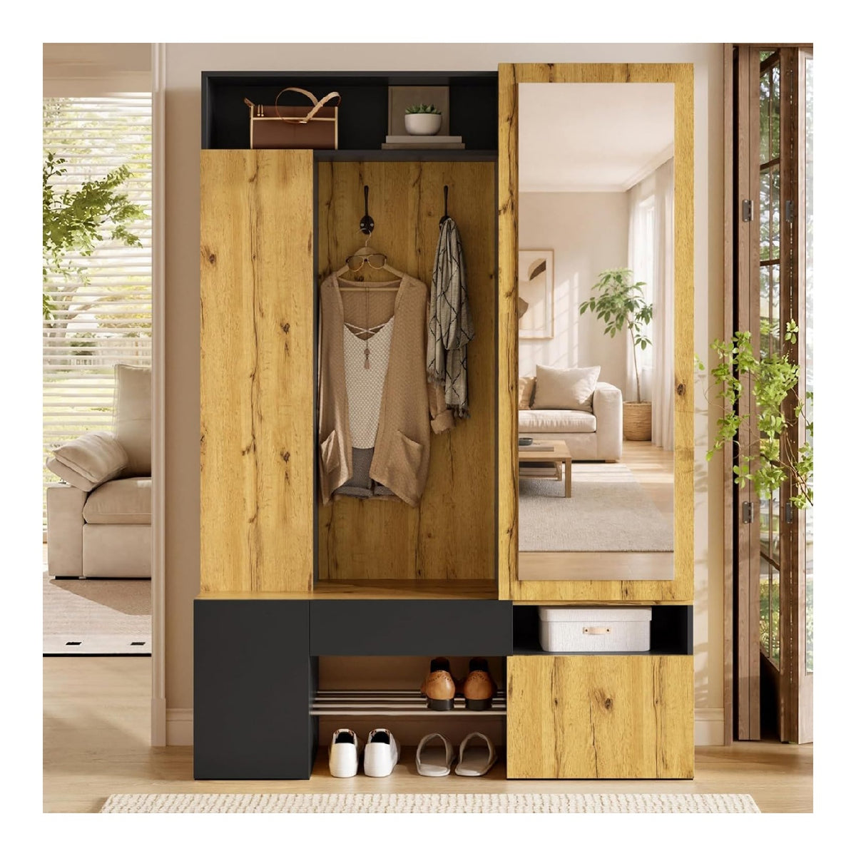 Ensembles de meubles pour entree noir