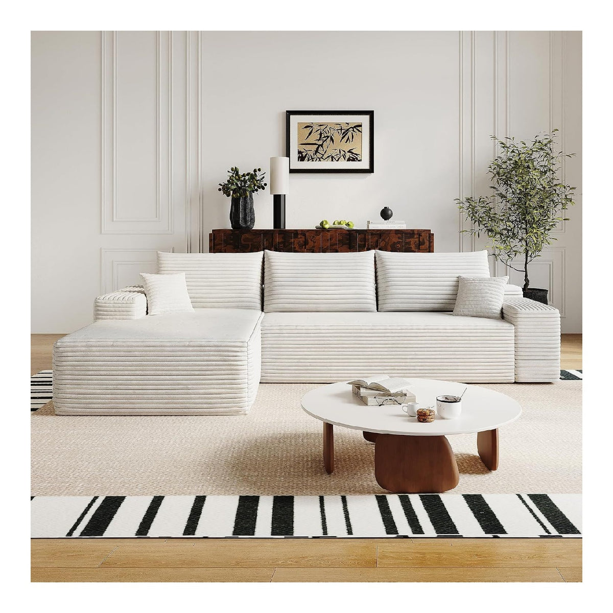 Canapes et divans revetement velours blanc