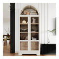 Buffets hauts reglable avec tiroirs blanc