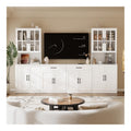 Banc TV blanc 240 x 180 x 40 cm
