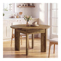 Tables reglable finition bois marron