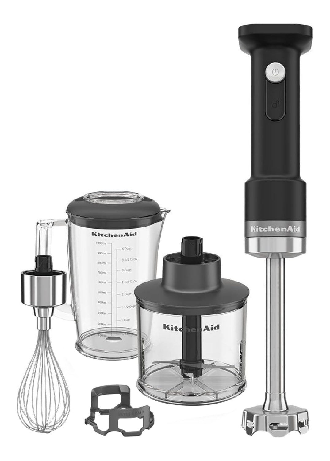 Mixeurs plongeants finition inox portable noir