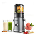 Extracteurs de jus a vis simple compact noir