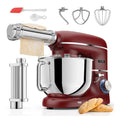 Robots multifonctions finition inox fonctionnement silencieux rouge