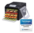 Deshydrateurs commande numerique finition inox noir