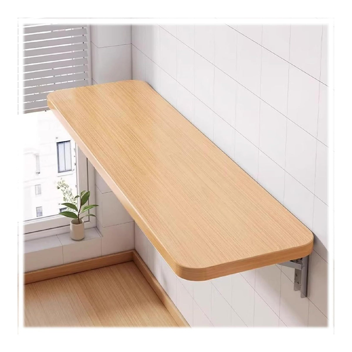 Bureau fonctionnel avec rangement ferme pliable blanc