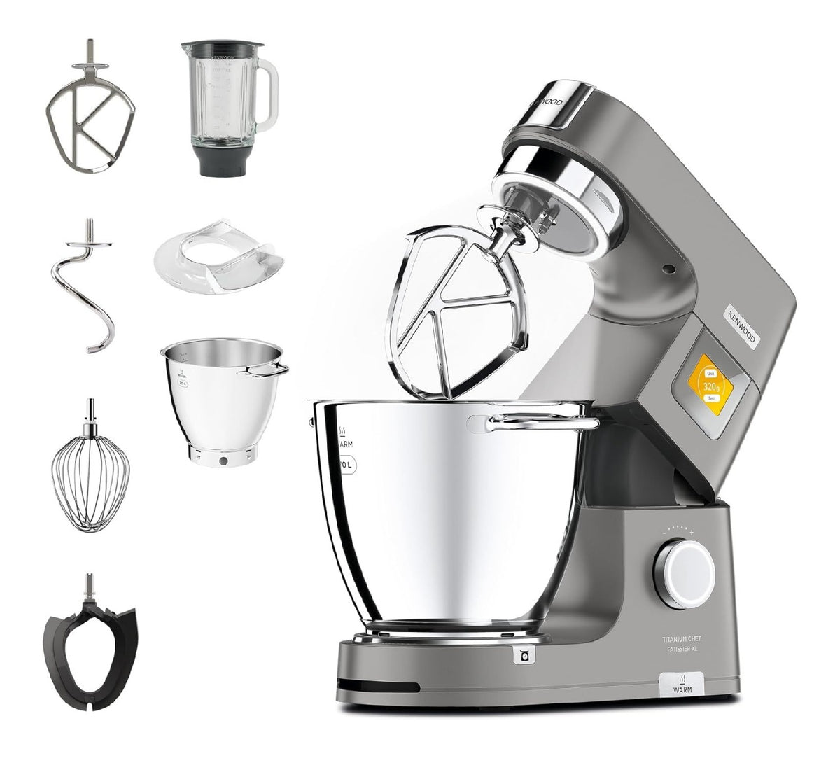 Robots multifonctions avec programmes finition inox inox 7 L