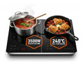 Plaques de cuisson portable noir