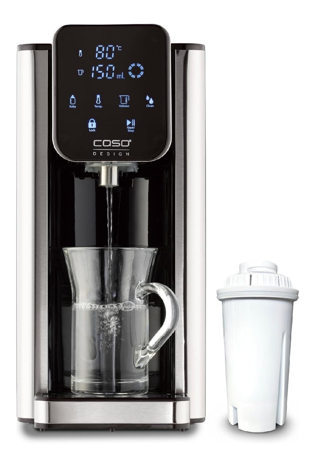 Distributeurs d'eau chaude inox