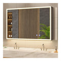 Armoires avec miroir structure metal noir
