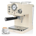 Machines combinees filtre et expresso compact finition inox inox 1.25 L