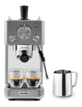 Cafetieres a capsules compact argente