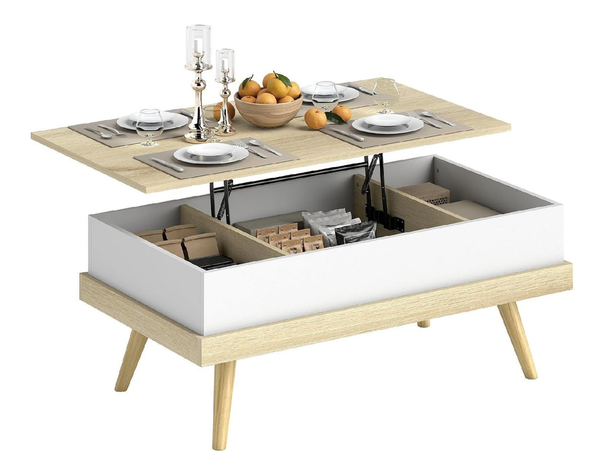 Table basse blanc
