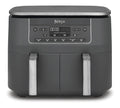 Friteuse a air chaud commande numerique cuisson sans huile gris