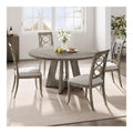 Tables reglable finition bois gris