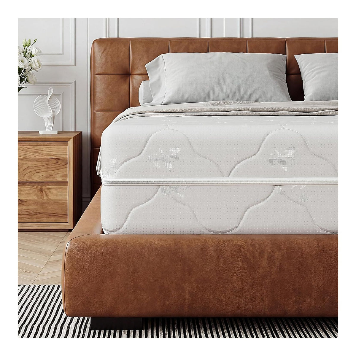 Matelas noir 90X190X20