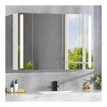 Armoires avec miroir reglable electrique naturel