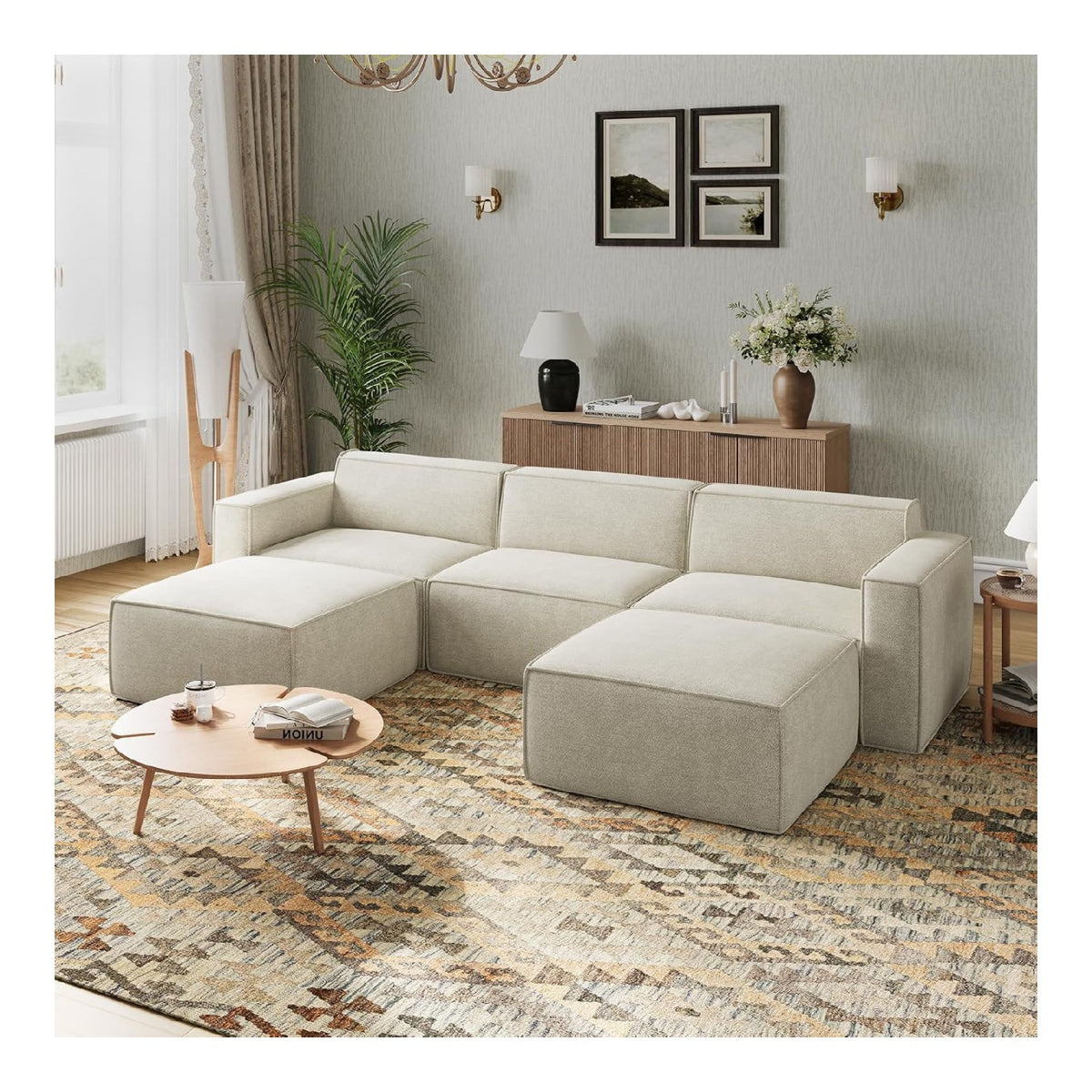 Canapes et divans beige 170 x 299 x 70 centim