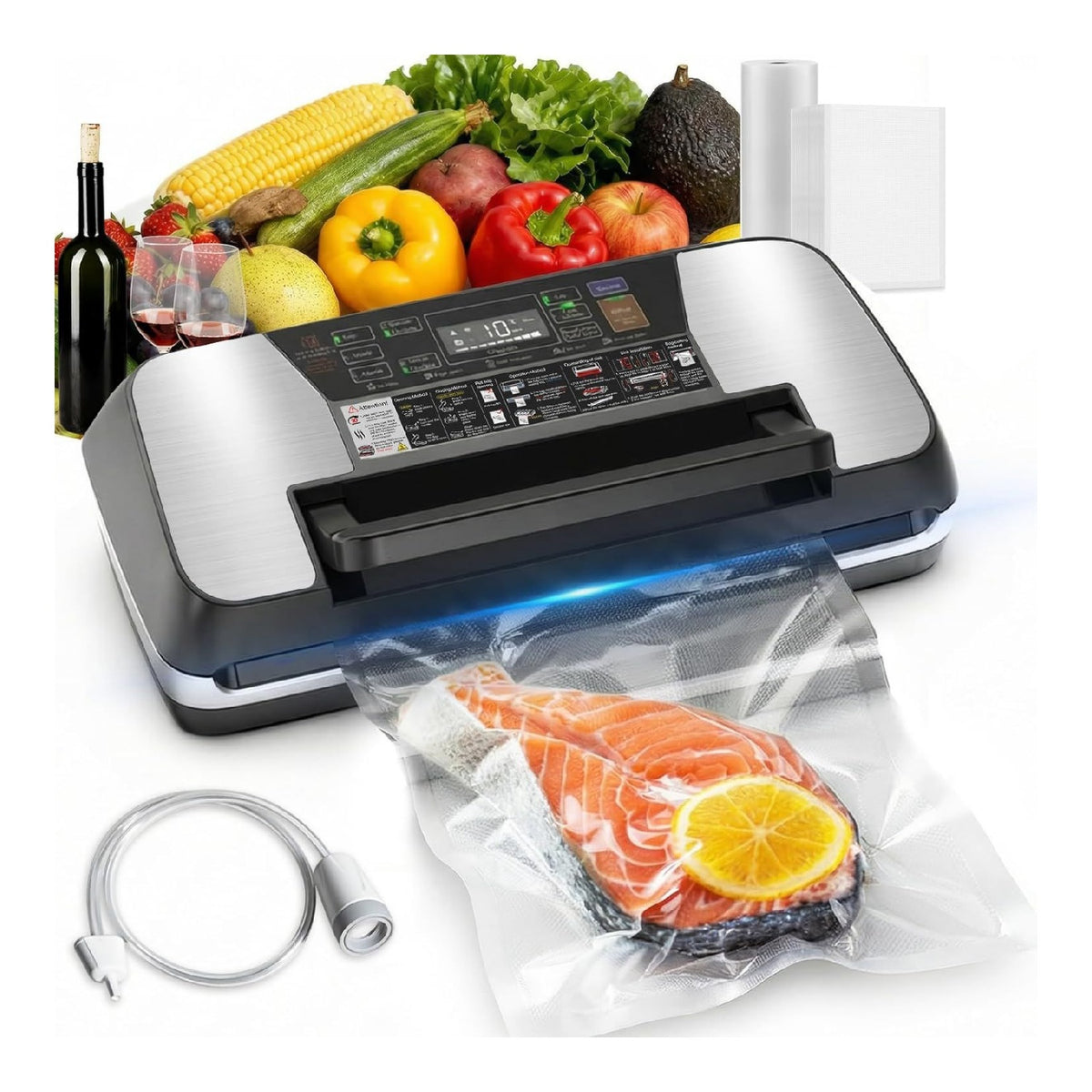 Appareils de mise sous vide argente variante 12
