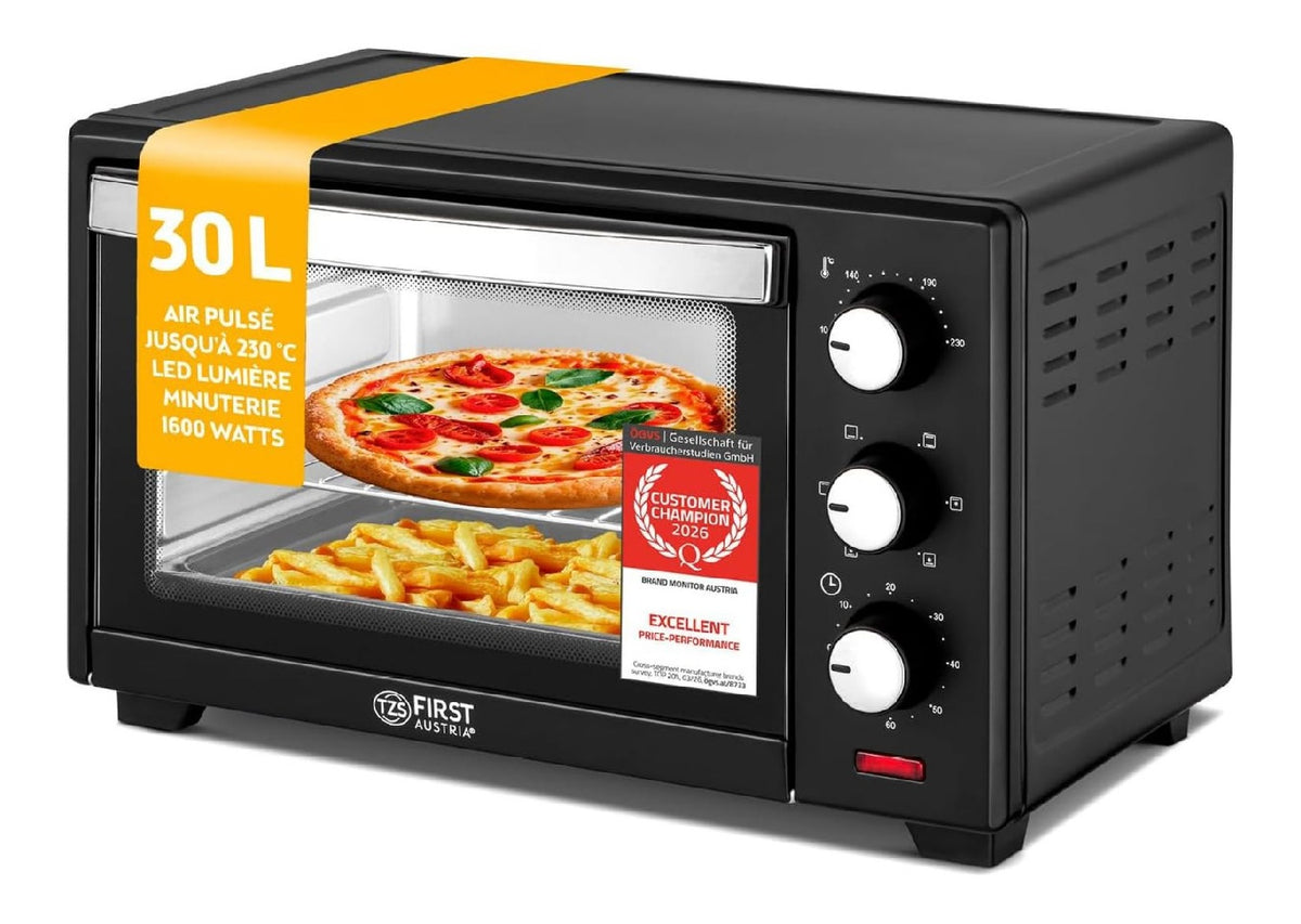 Fours grille-pain compact finition inox inox 30 L