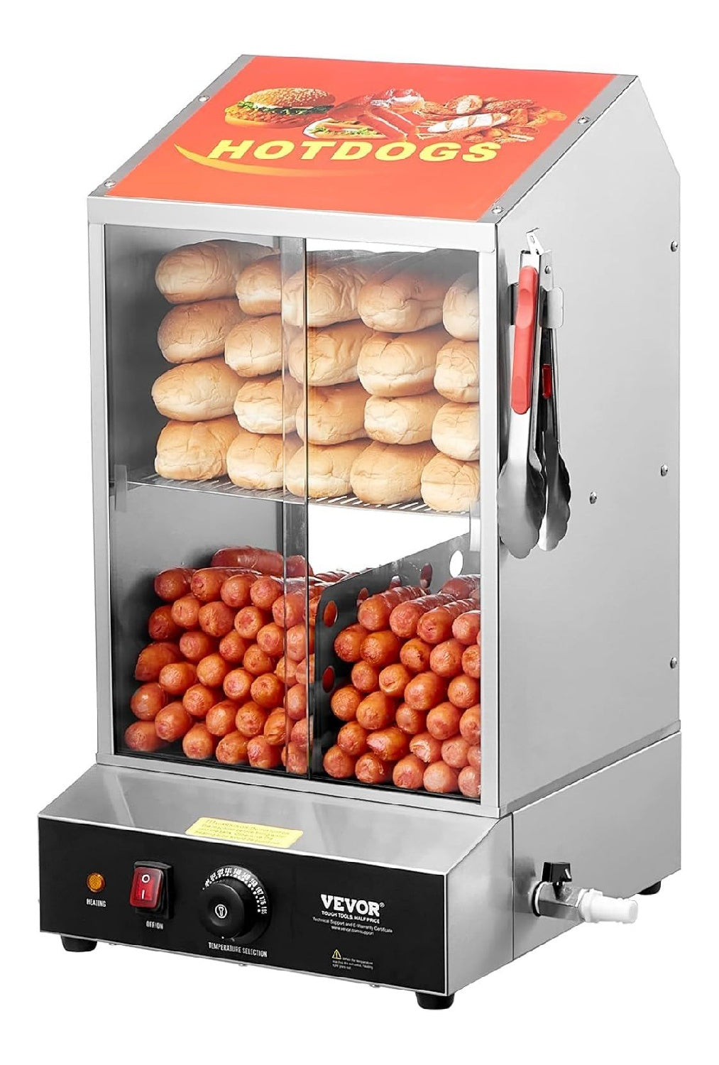 Appareils a hot dog finition inox inox