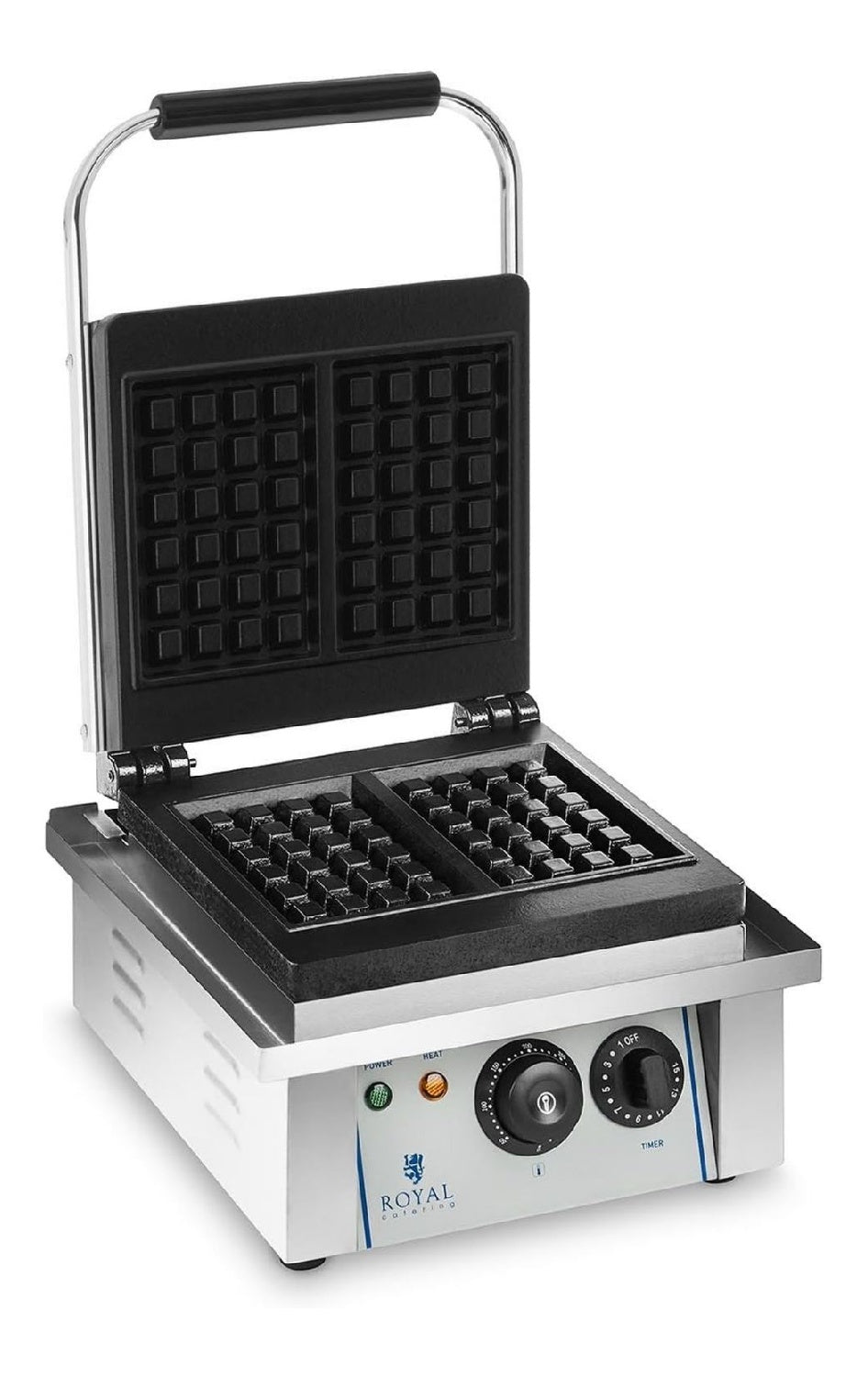 Machines a gaufres et croques finition inox inox