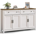 Buffet retro cuisine avec rangement ferme et style vintage intemporel