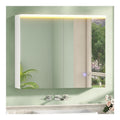 Armoires avec miroir reglable electrique blanc
