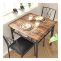Ensembles pour salle a manger avec rangement ferme finition bois naturel