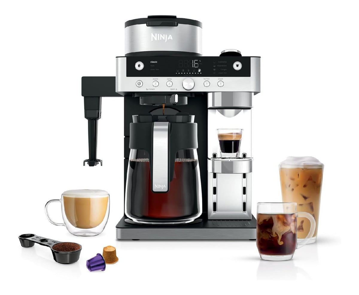 Machines combinees filtre et expresso noir