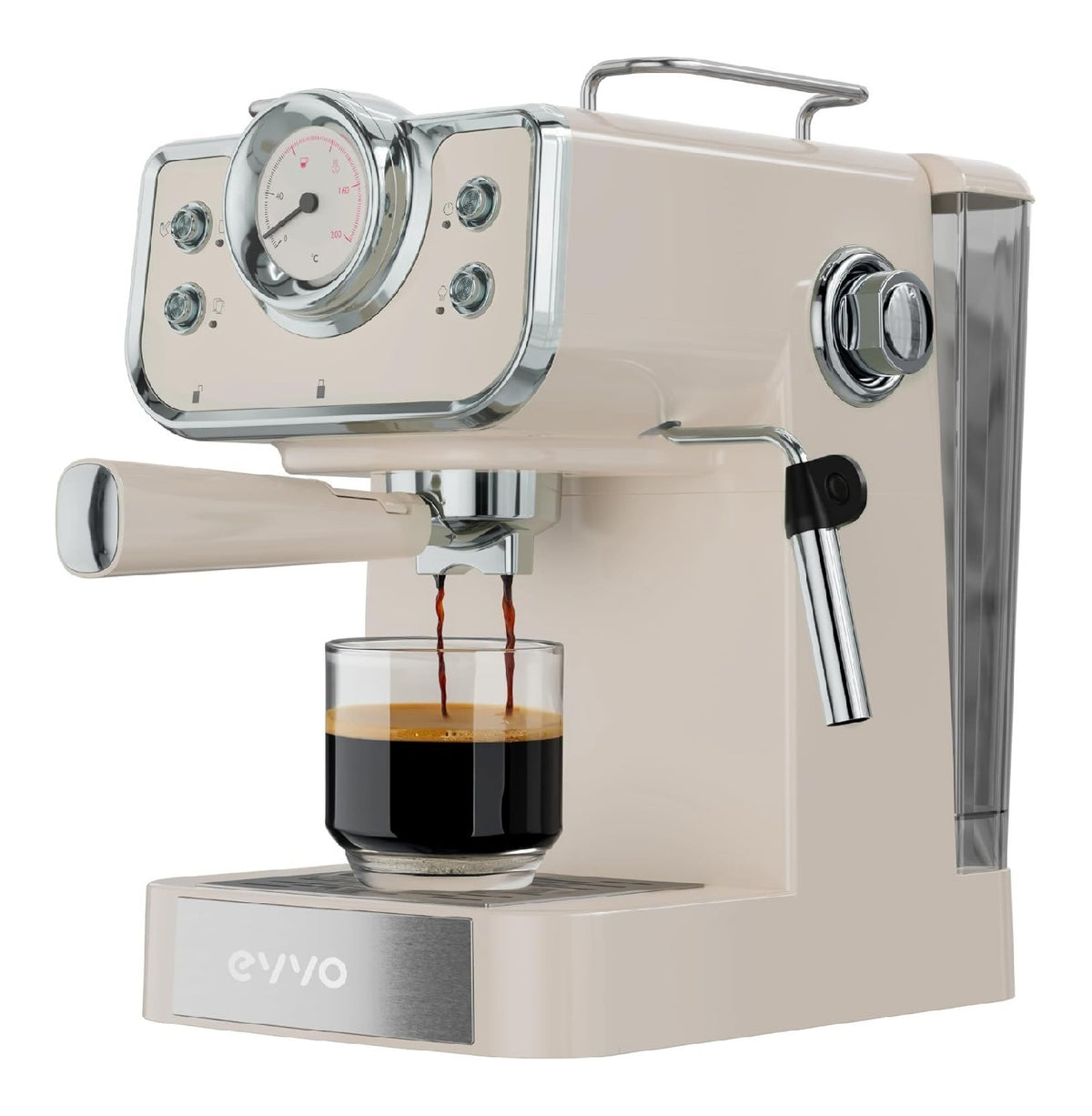 Machines combinees filtre et expresso finition inox inox 1.5 L