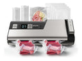Appareils de mise sous vide commande numerique finition inox inox 20 L