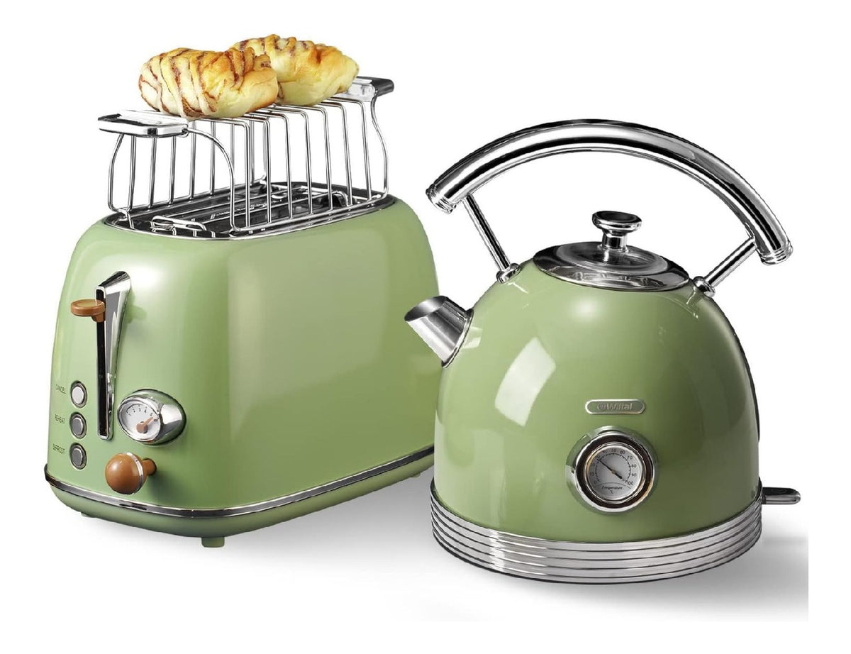 Ensembles bouilloire et grille-pain finition inox inox variante 521