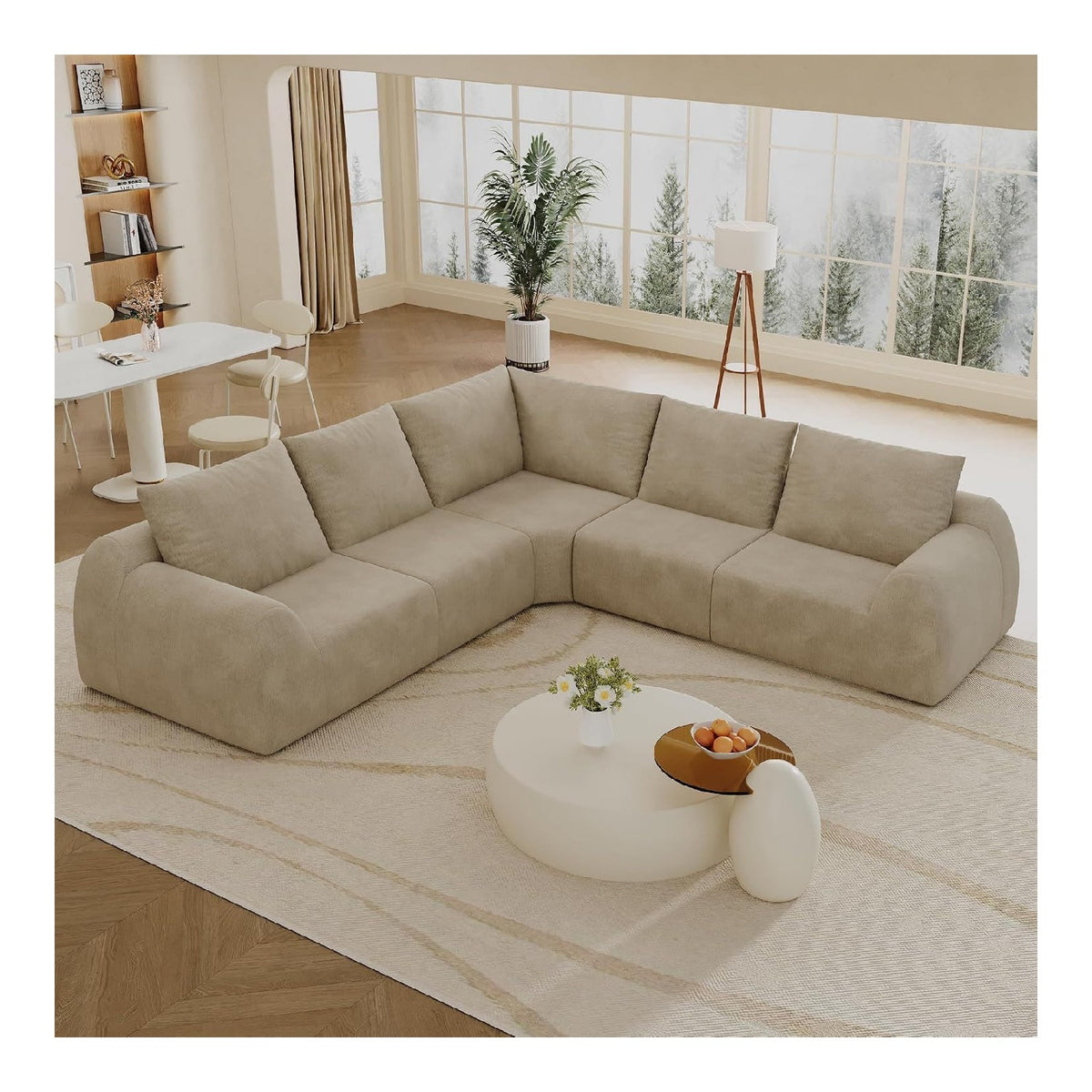 Canapes et divans avec rangement ferme gris fonce 2,67 x 2,67 x 0,85 m