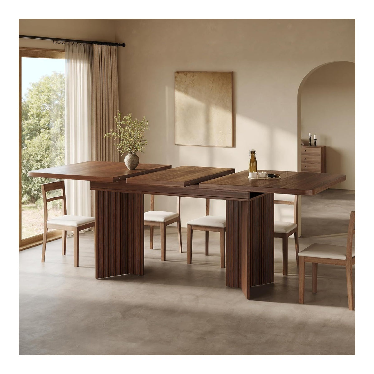 Tables avec rangement ferme finition bois chene 80 x 160 x 76,1 centim