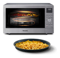 Micro-ondes multifonctions compact commande numerique inox
