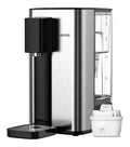 Distributeurs d'eau chaude compact noir format compact