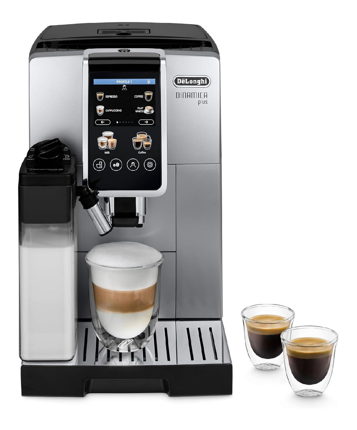 Machines a cafe automatiques reglable noir