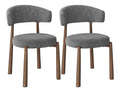Chaise confortable structure metal gris