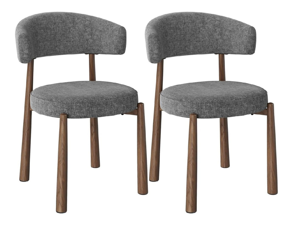 Chaise confortable structure metal gris