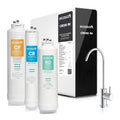Purificateurs d'eau compact noir 1.5 L
