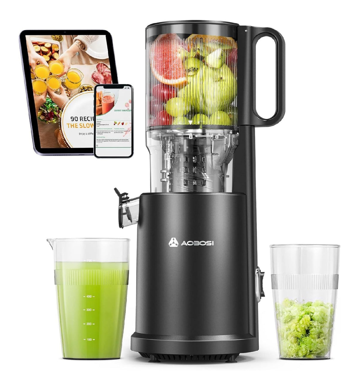 Extracteurs de jus a vis simple fonctionnement silencieux noir variante 431