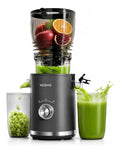 Extracteurs de jus a vis simple compact fonctionnement silencieux noir