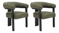 Chaise confortable avec rangement ferme finition bois noir variante 968