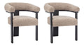 Chaise confortable avec rangement ferme finition bois noir variante 975