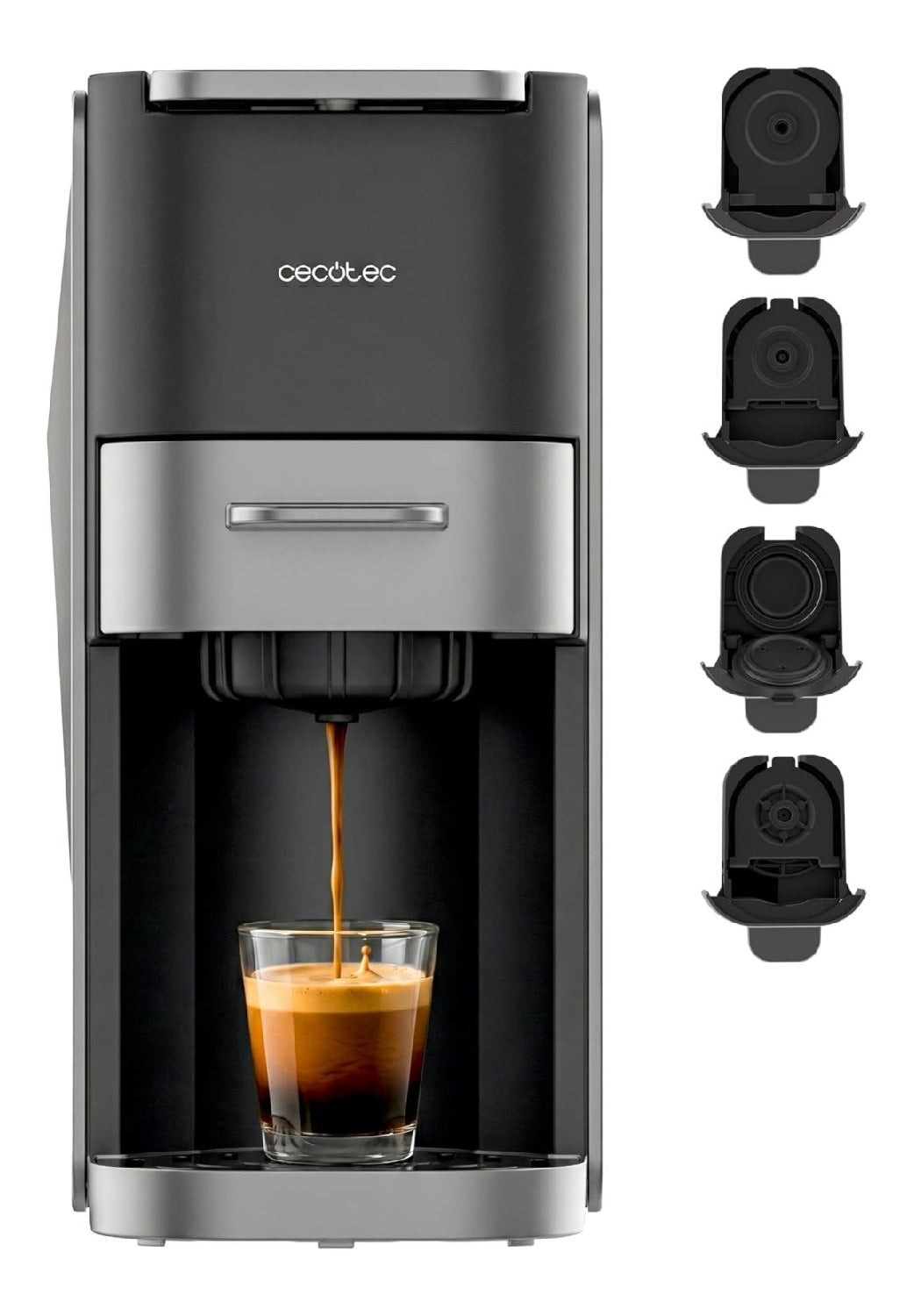 Cafetieres a capsules compact creme format compact