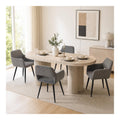 Chaise confortable reglable avec rangement ferme gris