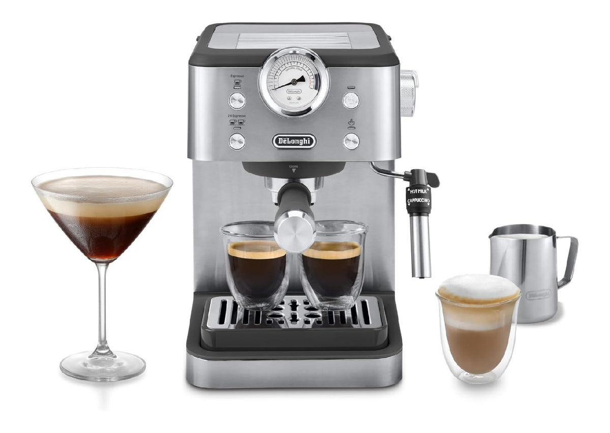 Machines a expresso et cappuccino compact finition inox inox