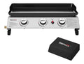 Plancha compact finition inox inox