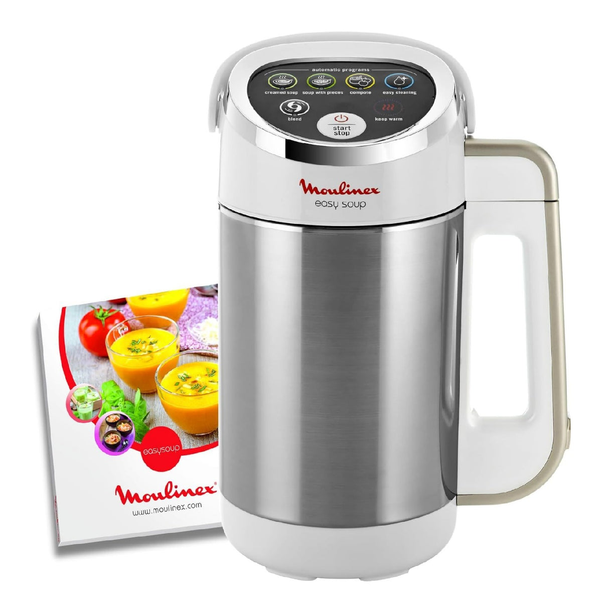 Blenders chauffant et machines a soupe compact avec programmes noir